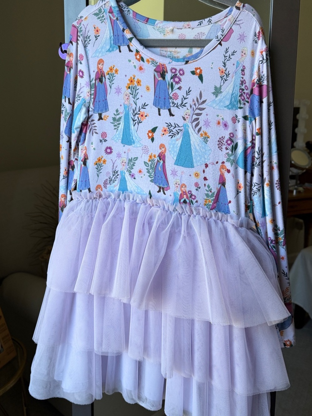 Posh Peanut FROZEN Princess Tulle Dress Costume